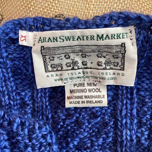 Aran Sweater Market Ireland Cable Knit Wool - Picture 6 of 6